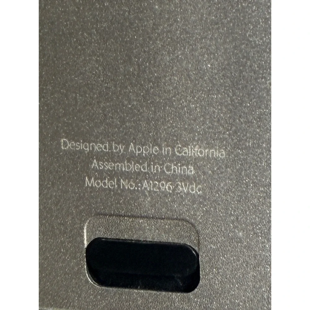 Apple A1296 3 Vdc Wireless Mouse